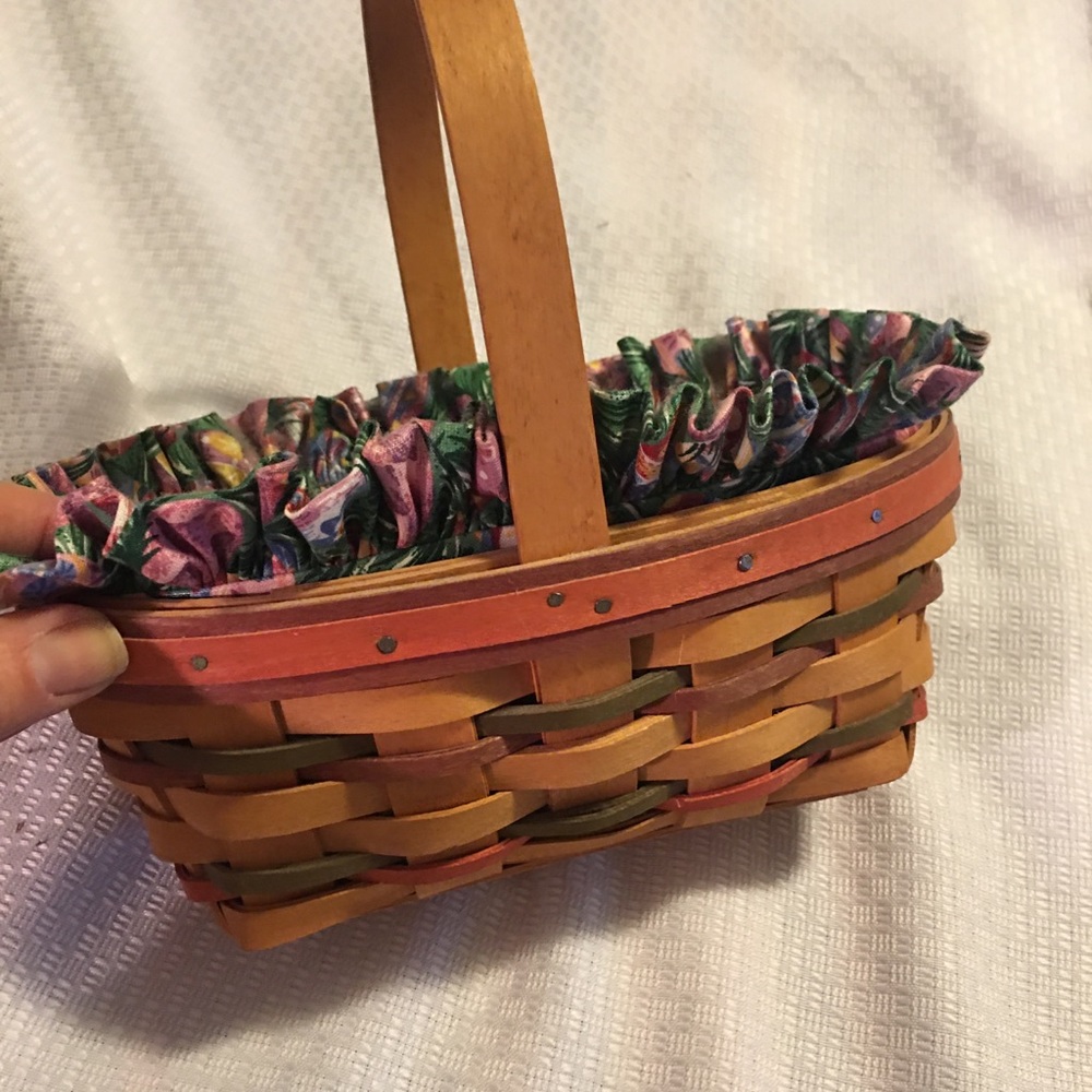 Longaberger Easter Basket Mini. 1996 Edition